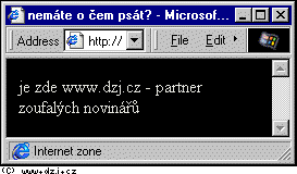 [Obr: dzj1.gif (5362 Bytes)]