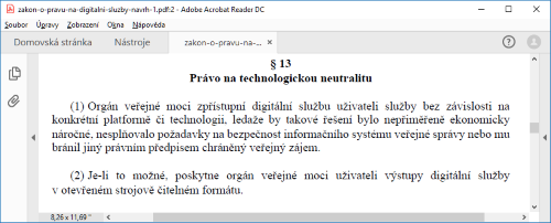 Navrhovan prvo na digitln neutralitu