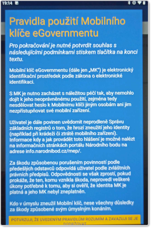 Odsouhlasen prvnho disclaimeru