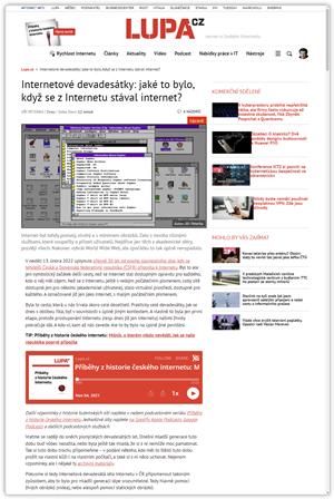 nhled lnku na serveru, kde byl publikovn